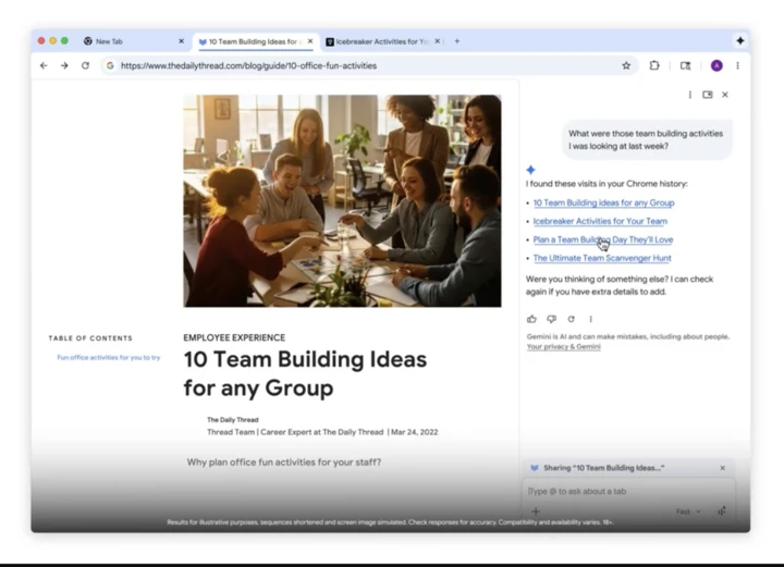 Bỏ túi 5 cách dùng AI mới nhất ở Google Chrome để tối ưu trải nghiệm duyệt web Bỏ túi 5 cách dùng AI mới nhất ở Google Chrome để tối ưu trải nghiệm duyệt web