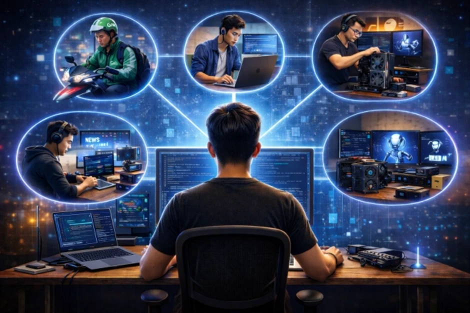 Lập trình viên Việt xoay xở thế nào khi AI làm giảm thu nhập Lập trình viên Việt xoay xở thế nào khi AI làm giảm thu nhập