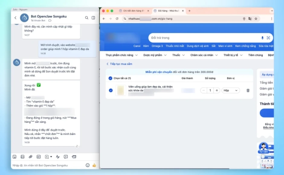 OpenClaw tích hợp với Zalo OpenClaw tích hợp với Zalo