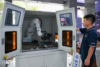 Phiên chợ công nghệ AI tại Hà Nội