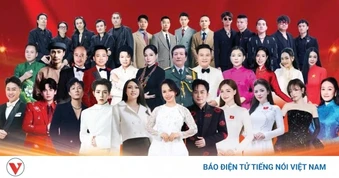 “Âm vang Tổ quốc” quy tụ hơn 1.000 cán bộ, chiến sĩ trong đại cảnh đặc biệt
