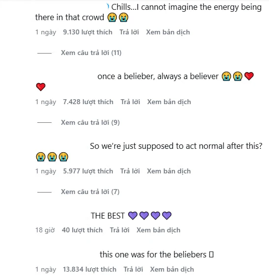 131 triệu lượt xem Justin Bieber hát karaoke ở Coachella, gần 30 năm chưa ai làm được điều này 131 triệu lượt xem Justin Bieber hát karaoke ở Coachella, gần 30 năm chưa ai làm được điều này