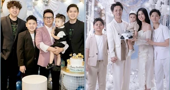 2 nam ca sĩ sinh con một bề: Người làm bạn với vợ cũ, người hạnh phúc gần 20 năm