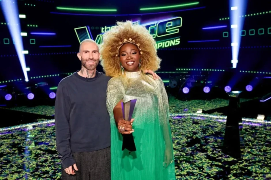 Bà mẹ hai con thắng The Voice Mỹ Bà mẹ hai con thắng The Voice Mỹ