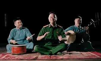 Bài chầu văn phòng chống tệ nạn cờ bạc gây chú ý