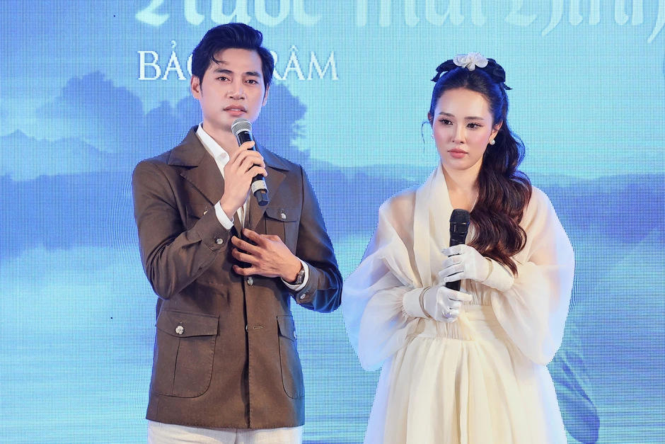 Bảo Trâm Idol lo chồng ghen khi diễn cảnh tình cảm với diễn viên Lợi Trần Bảo Trâm Idol lo chồng ghen khi diễn cảnh tình cảm với diễn viên Lợi Trần
