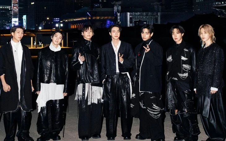 BTS là nhóm nhạc K-pop đầu tiên làm được điều này BTS là nhóm nhạc K-pop đầu tiên làm được điều này