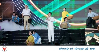 Dân ca Ví, Giặm tái hiện hành trình Bác Hồ tìm đường cứu nước tại concert quốc gia