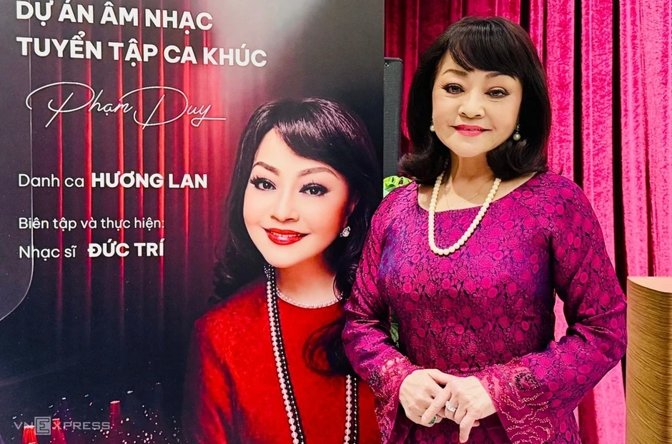 Danh ca Hương Lan áp lực khi hát nhạc Phạm Duy Danh ca Hương Lan áp lực khi hát nhạc Phạm Duy