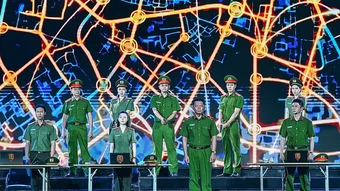 Đêm nghệ thuật '81 mùa bình yên' tôn vinh lực lượng công an thủ đô