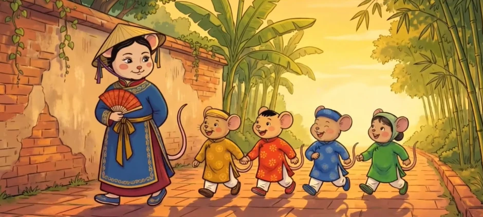 Độc đáo MV viết lại câu chuyện “Đám cưới chuột” trong tranh Đông Hồ bằng AI Độc đáo MV viết lại câu chuyện “Đám cưới chuột” trong tranh Đông Hồ bằng AI