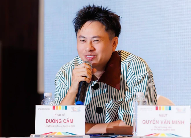 Dương Cầm giữ 2 nhiệm vụ quan trọng tại Hanoi Jazztival 2026