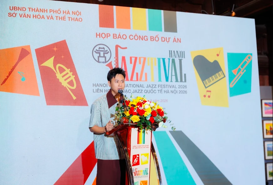 Dương Cầm giữ 2 nhiệm vụ quan trọng tại Hanoi Jazztival 2026