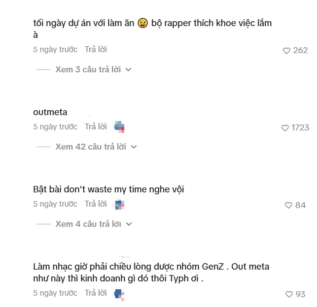Hiện tượng Rap Việt một thời tái xuất nhạt nhòa: Bị chê “out meta”, nhạc 10 bài như 1 Hiện tượng Rap Việt một thời tái xuất nhạt nhòa: Bị chê “out meta”, nhạc 10 bài như 1