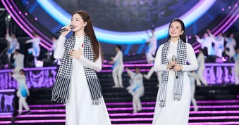 Hòa Minzy, Cẩm Ly hát lời mới của "Người Việt mình thương nhau" trên VTV