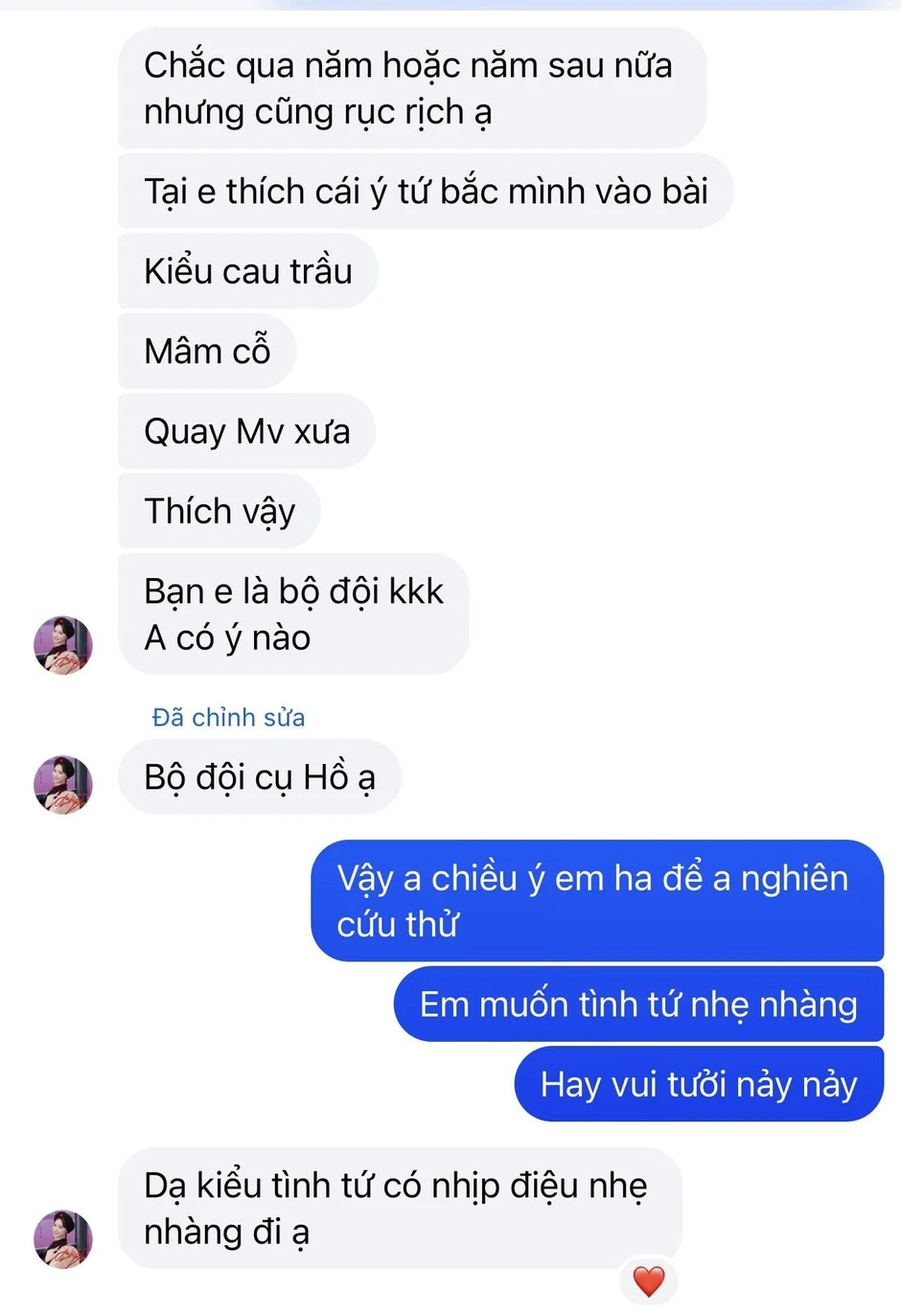 Hòa Minzy đã lên ý tưởng cho bài hát đám cưới từ 2 năm trước, gọi bạn trai Đại uý là “Bộ đội Cụ Hồ”