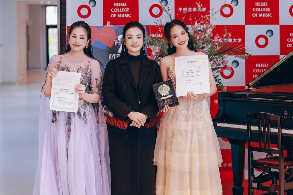 Học trò PGS.TS Tân Nhàn giành giải cao nhất tại Kyushu Music Competition 2026 ở Nhật Bản Học trò PGS.TS Tân Nhàn giành giải cao nhất tại Kyushu Music Competition 2026 ở Nhật Bản