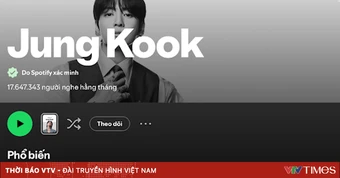 Jungkook (BTS) lập kỷ lục mới, tiếp tục khẳng định vị thế ngôi sao toàn cầu