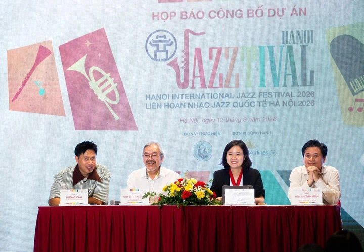 Liên hoan nhạc Jazz quốc tế lần đầu tổ chức ở Hà Nội Liên hoan nhạc Jazz quốc tế lần đầu tổ chức ở Hà Nội