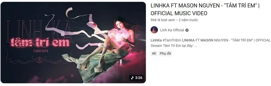 Linh Ka lọt top đề cử đẹp nhất thế giới: Ra MV debut không chút bọt sóng Linh Ka lọt top đề cử đẹp nhất thế giới: Ra MV debut không chút bọt sóng