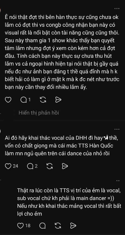 Mỹ nam cao 1m81 2 lần thi show quốc tế, vừa về Việt Nam đã bị chê nhạt Mỹ nam cao 1m81 2 lần thi show quốc tế, vừa về Việt Nam đã bị chê nhạt
