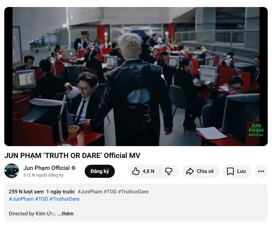 MV phản cảm của Jun Phạm không giới hạn độ tuổi MV phản cảm của Jun Phạm không giới hạn độ tuổi