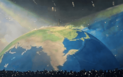 Ngỡ ngàng trước siêu concert mang Trái Đất lên sân khấu của Kanye West Ngỡ ngàng trước siêu concert mang Trái Đất lên sân khấu của Kanye West