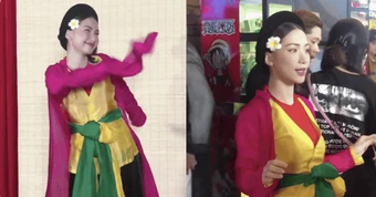 Rộ clip Hòa Minzy che bụng bầu bé thứ 2?