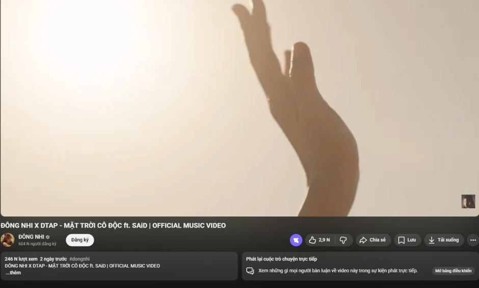 Sao Việt hạng A tung MV không chút bọt sóng, vì đâu nên nỗi? Sao Việt hạng A tung MV không chút bọt sóng, vì đâu nên nỗi?