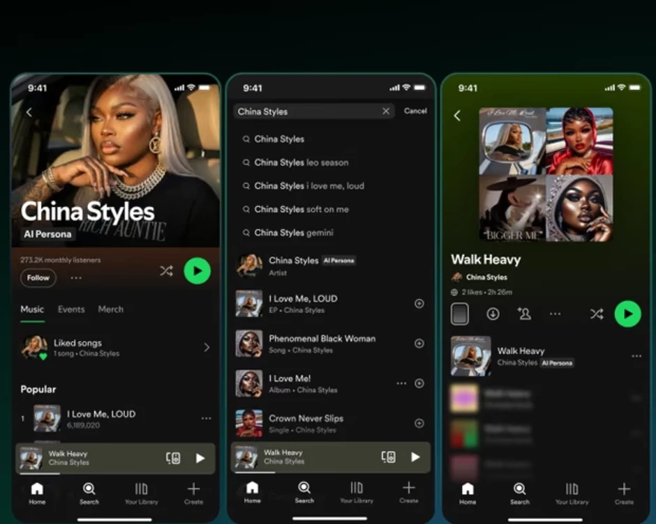 Spotify 'dán nhãn' ca sĩ AI
