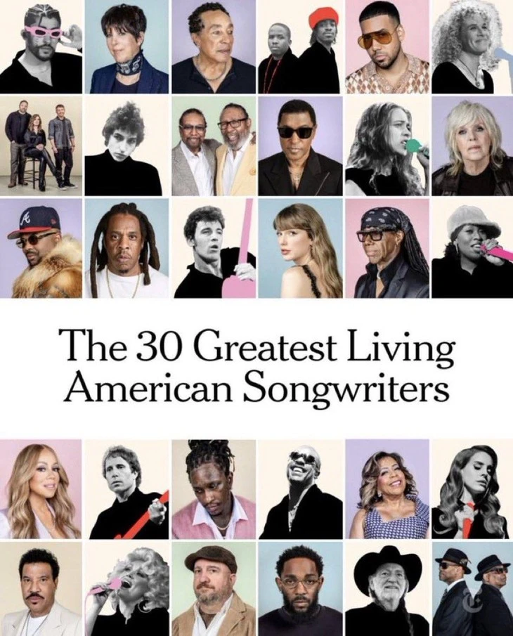 Taylor Swift, Lana Del Rey đứng cạnh Willie Nelson trong 30 nhạc sĩ Mỹ còn sống vĩ đại nhất Taylor Swift, Lana Del Rey đứng cạnh Willie Nelson trong 30 nhạc sĩ Mỹ còn sống vĩ đại nhất