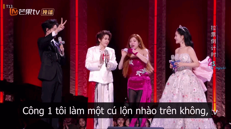 Trang Pháp bị BTC show Trung “tắt mic” khi đang phát biểu, thứ hạng sau vòng loại đúng khó tin Trang Pháp bị BTC show Trung “tắt mic” khi đang phát biểu, thứ hạng sau vòng loại đúng khó tin