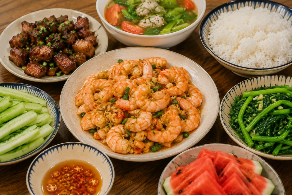 Bí quyết giúp tôm rang đỏ đẹp và săn chắc Bí quyết giúp tôm rang đỏ đẹp và săn chắc
