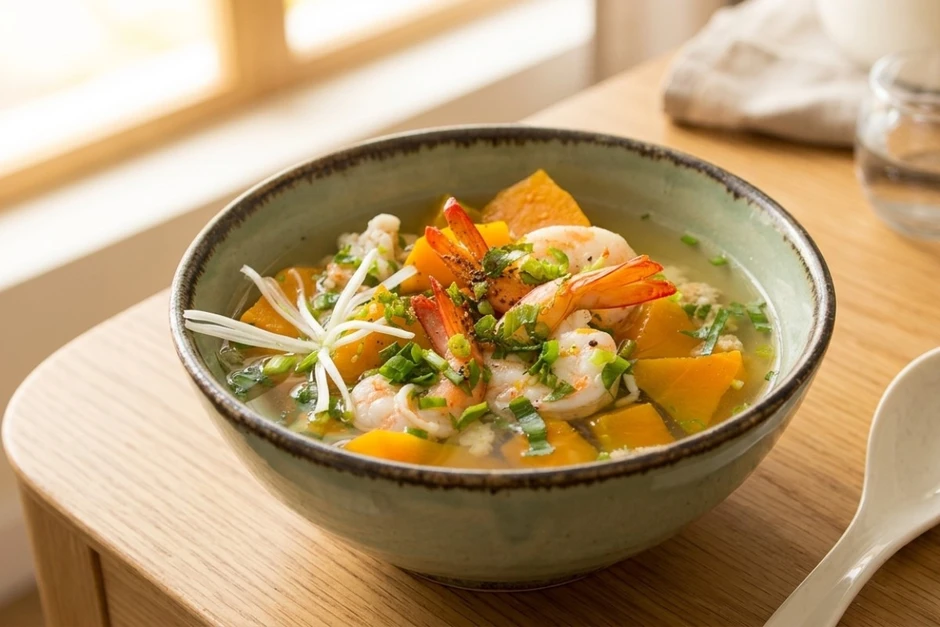 Cách nấu canh bí đỏ thanh mát, bổ dưỡng cho cả nhà Cách nấu canh bí đỏ thanh mát, bổ dưỡng cho cả nhà