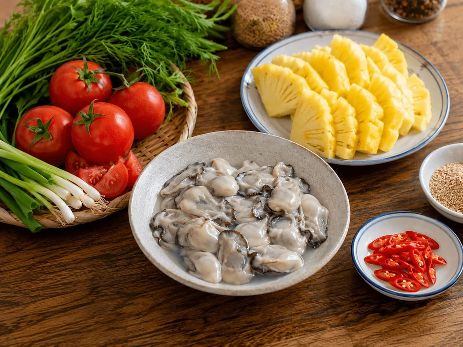 Cách nấu canh hàu chua ngọt đơn giản, đậm đà không bị tanh Cách nấu canh hàu chua ngọt đơn giản, đậm đà không bị tanh