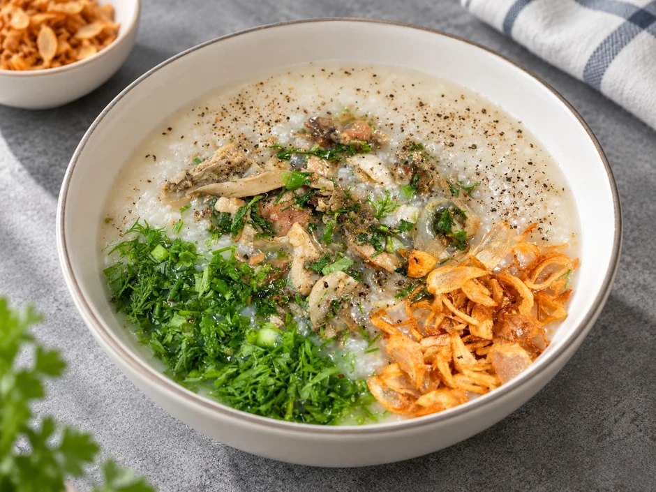 Cách nấu cháo trai đậm đà, không bị tanh đơn giản tại nhà Cách nấu cháo trai đậm đà, không bị tanh đơn giản tại nhà