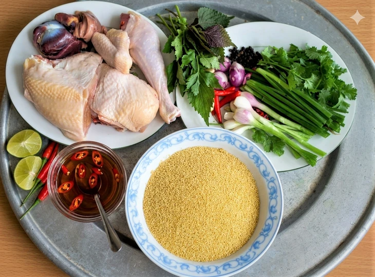 Cháo gà nấu với hạt kê, món ngon tiếp sức cho sĩ tử đi thi Cháo gà nấu với hạt kê, món ngon tiếp sức cho sĩ tử đi thi