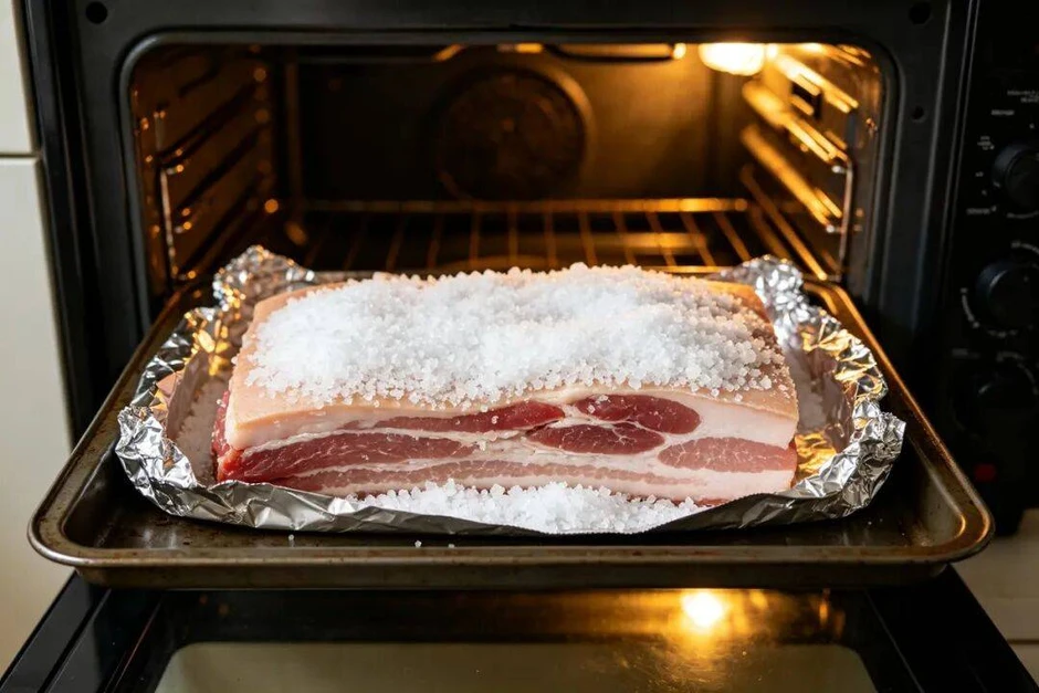 Món thịt ba chỉ nướng giòn bì tại nhà: Bí quyết để không bị dai Món thịt ba chỉ nướng giòn bì tại nhà: Bí quyết để không bị dai