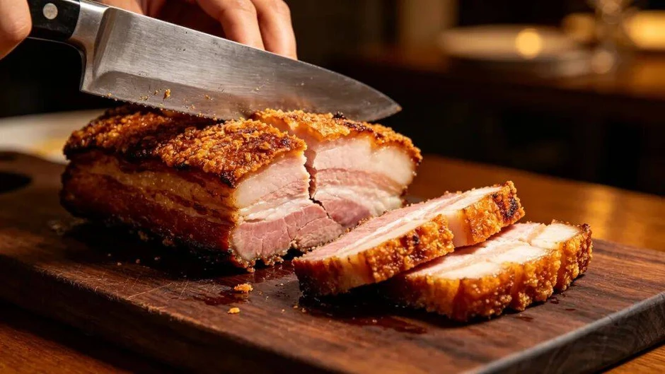 Món thịt ba chỉ nướng giòn bì tại nhà: Bí quyết để không bị dai Món thịt ba chỉ nướng giòn bì tại nhà: Bí quyết để không bị dai