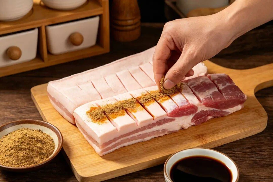 Món thịt ba chỉ nướng giòn bì tại nhà: Bí quyết để không bị dai Món thịt ba chỉ nướng giòn bì tại nhà: Bí quyết để không bị dai