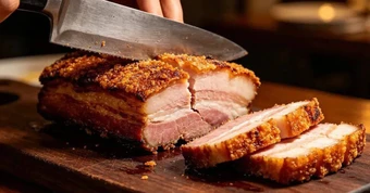 Món thịt ba chỉ nướng giòn bì tại nhà: Bí quyết để không bị dai