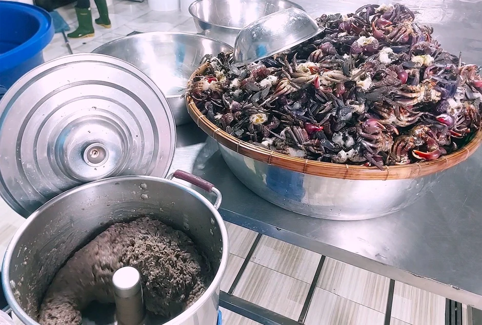 Từng bị xem là hàng dạt, ba khía lột thành riêu OCOP 4 sao Từng bị xem là hàng dạt, ba khía lột thành riêu OCOP 4 sao