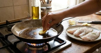 Vì sao nên cho 1 lát gừng vào chảo trước khi chiên cá?