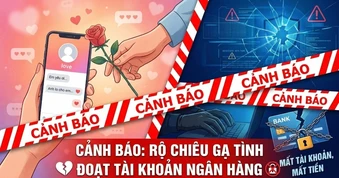 Gạ tình mượn tài khoản ngân hàng, cẩn thận biến bản thân thành đồng phạm