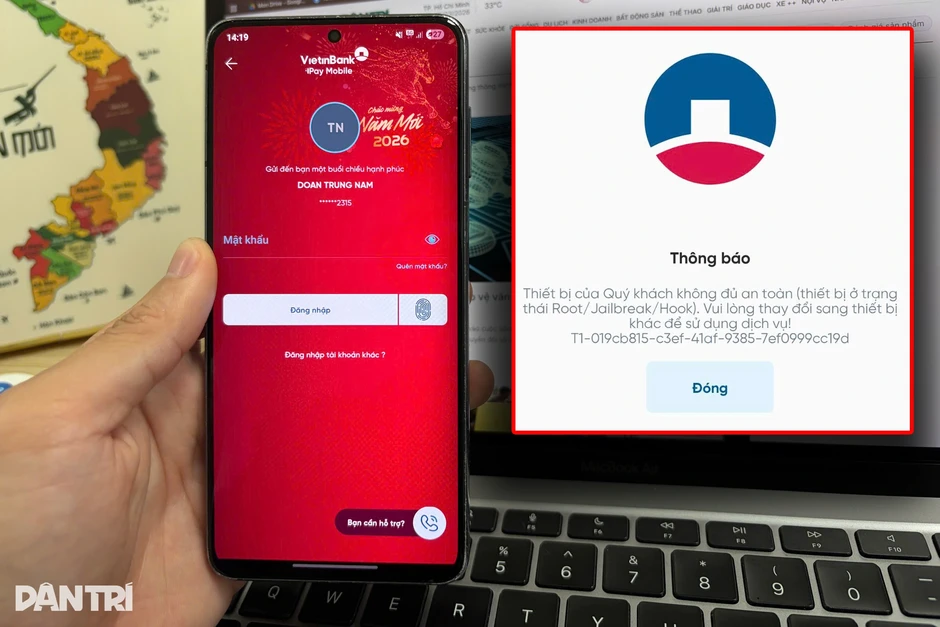 Tìm thợ mở lại Mobile Banking trên điện thoại, cẩn thận tiền mất tật mang