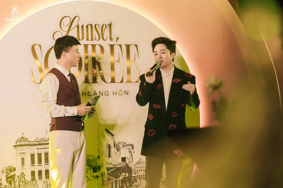 “Sunset Soirée - Dạ khúc hoàng hôn” - Nơi gặp gỡ của giới tinh hoa Hà Thành “Sunset Soirée - Dạ khúc hoàng hôn” - Nơi gặp gỡ của giới tinh hoa Hà Thành