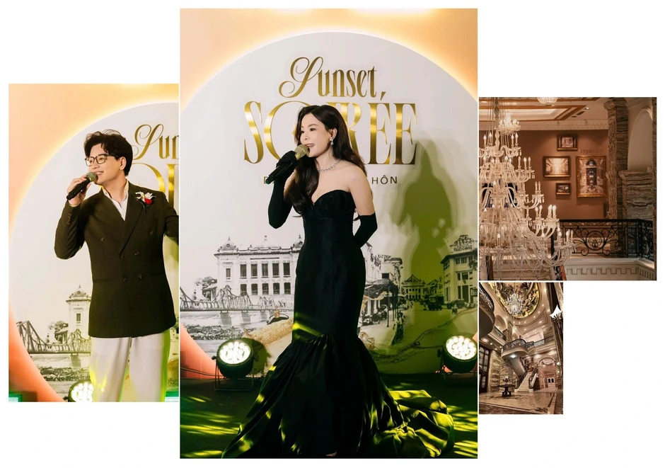 “Sunset Soirée - Dạ khúc hoàng hôn” - Nơi gặp gỡ của giới tinh hoa Hà Thành “Sunset Soirée - Dạ khúc hoàng hôn” - Nơi gặp gỡ của giới tinh hoa Hà Thành
