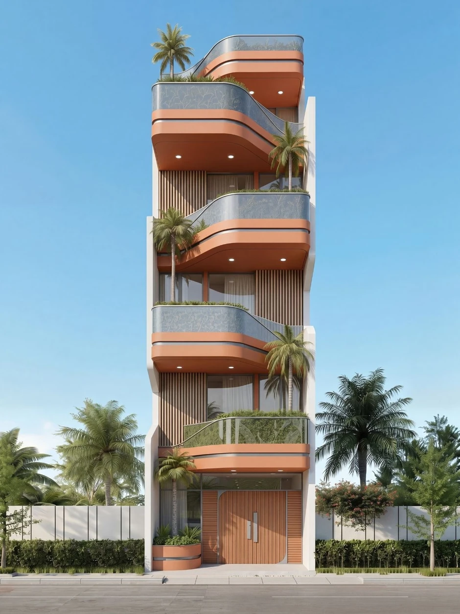 10 mẫu nhà phố hiện đại xu hướng 2026: Sống xanh giữa đô thị đông đúc