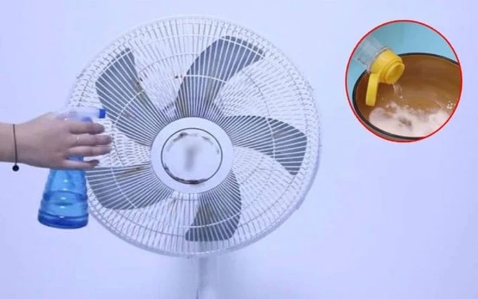 3 cách vệ sinh quạt điện không cần tháo lồng 3 cách vệ sinh quạt điện không cần tháo lồng