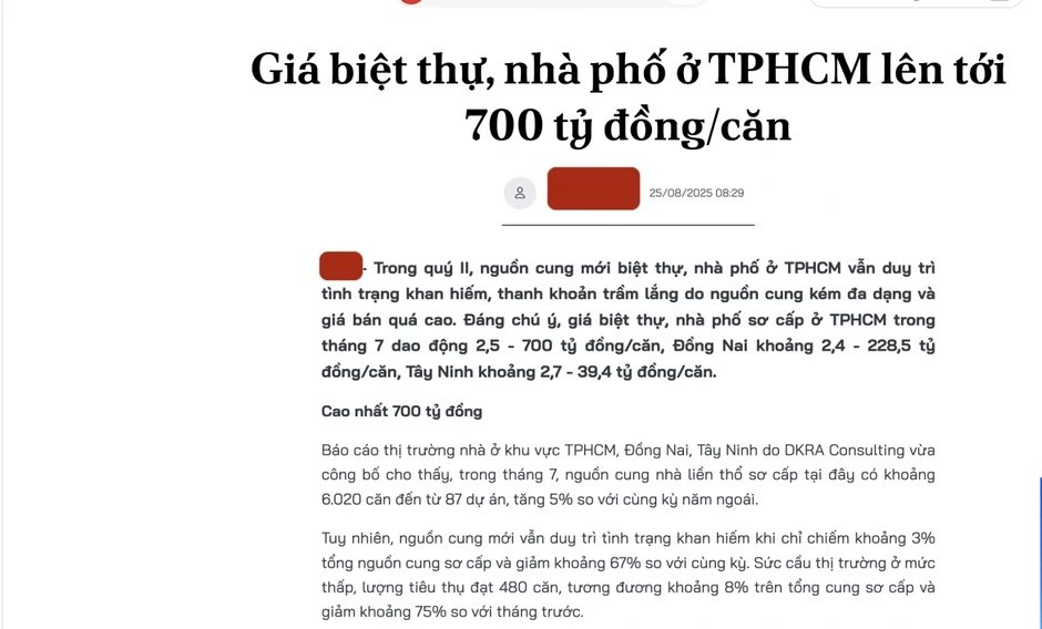 Ai kiểm chứng những “báo cáo thị trường” bất động sản? Ai kiểm chứng những “báo cáo thị trường” bất động sản?